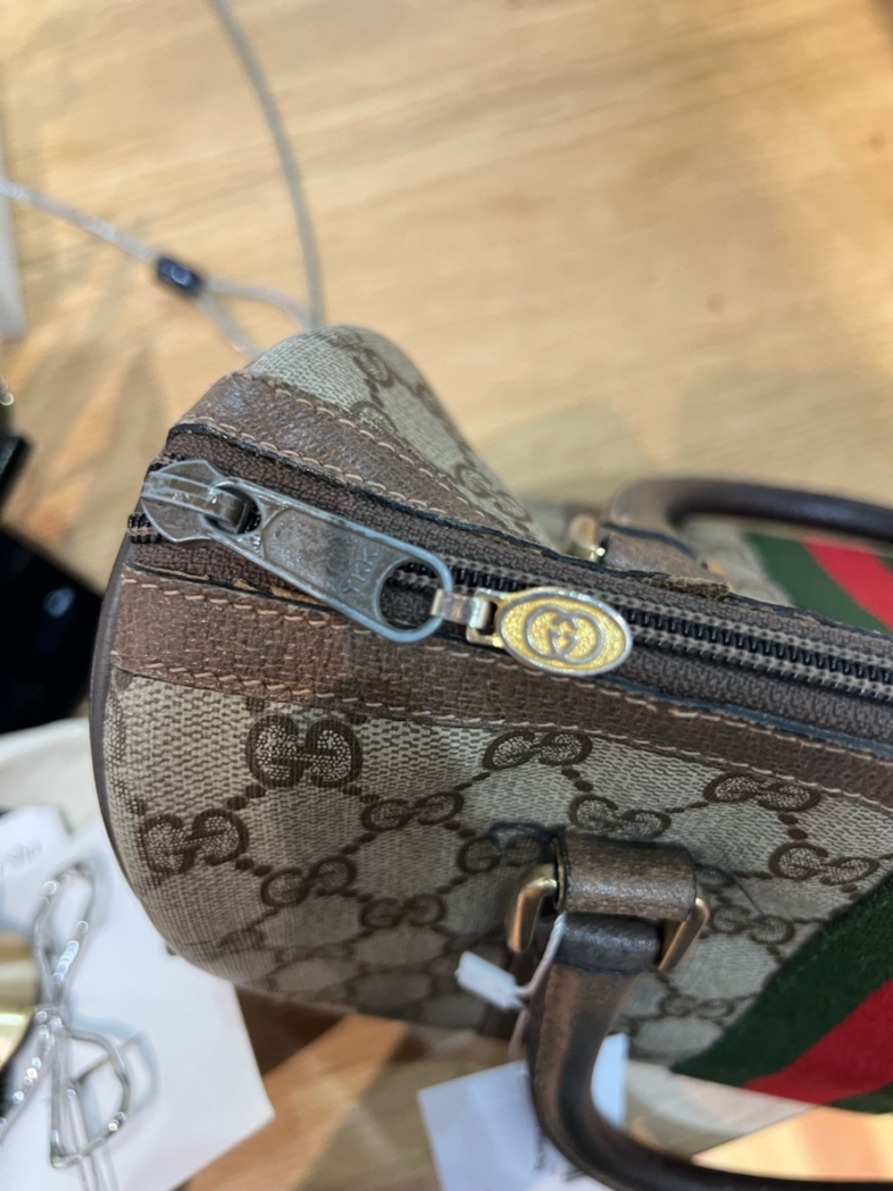 Gucci GG Plus Boston Bag - Picture 10 of 14